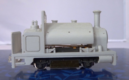 OO9 009 Hunslet quarry body shell to fit onto a KATO 109 chassis 